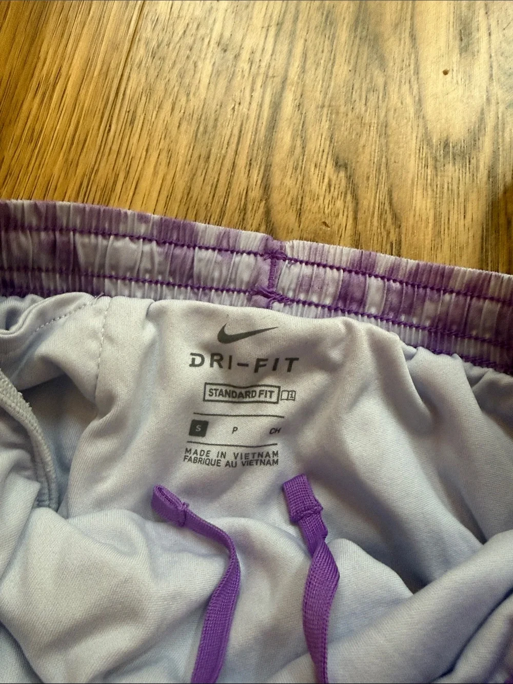 Nike Girls' Purple and Teal Athletic Shorts - Duo Pack